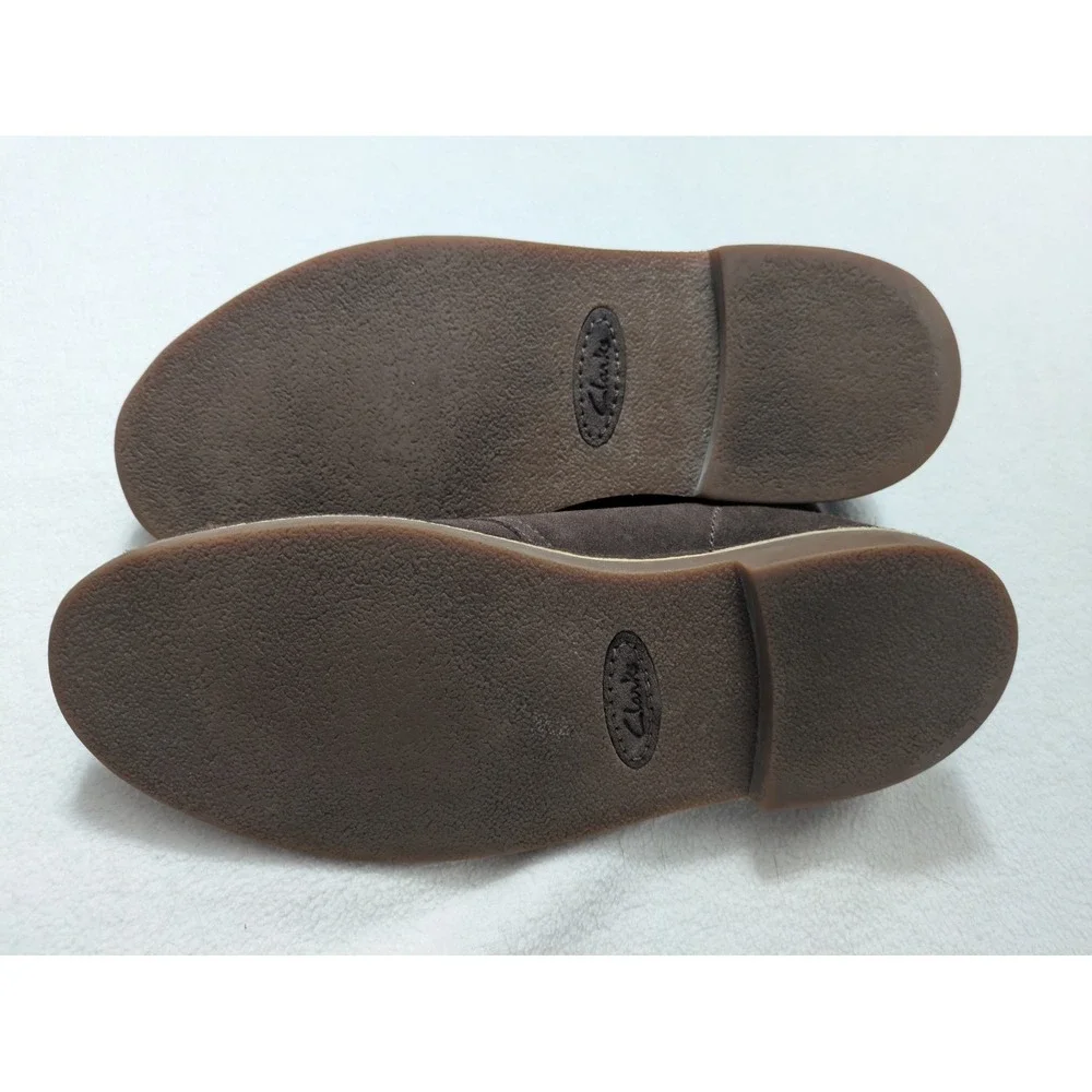 Clarks Originals Desert Boot Men's Brown Suede Chukka Boots Size 10M Ankle Laces